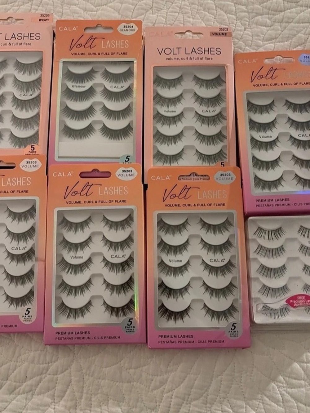 8 boxes CALA Volt Lashes False Eyelashes Black NWT 8-Pack